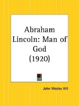 portada abraham lincoln: man of god (en Inglés)