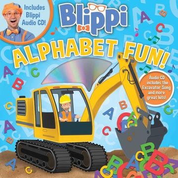 portada Blippi: Alphabet Fun! (8X8 With cd) (en Inglés)