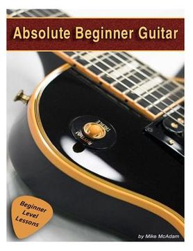 portada absolute beginner guitar (en Inglés)