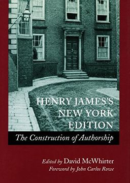 portada Henry James's new York Edition: The Construction of Authorship (en Inglés)