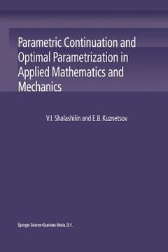 portada parametric continuation and optimal parametrization in applied mathematics and mechanics (en Inglés)