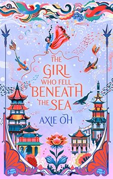 portada The Girl who Fell Beneath the sea (in English)