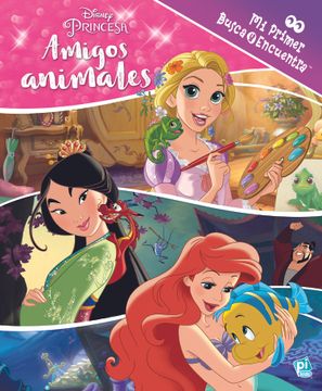 portada Mi Primer Busca y Encuentra Princesa Amigos Animales