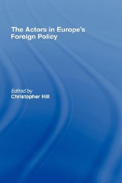 portada actors in europe's foreign policy (en Inglés)