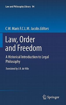 portada law, order and freedom: a historical introduction to legal philosophy (en Inglés)