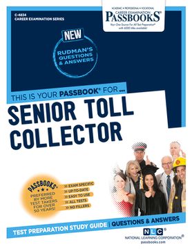 portada Senior Toll Collector (C-4834): Passbooks Study Guide Volume 4834