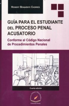 portada Guia Para el Estudiante del Proceso Penal Acusatorio / 4 ed.