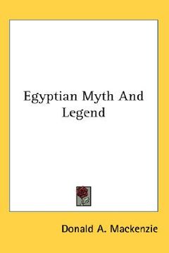 portada egyptian myth and legend (en Inglés)