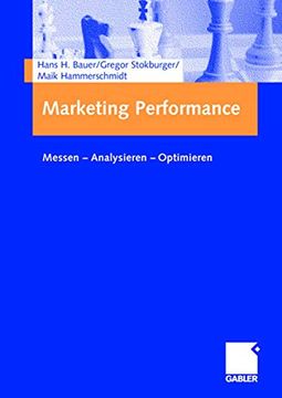 portada Marketing Performance: Messen - Analysieren - Optimieren (en Alemán)