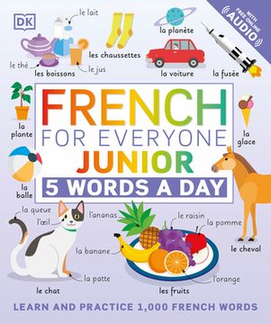 portada French for Everyone Junior: 5 Words a day (in English)