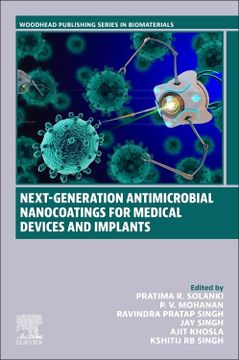 portada Next-Generation Antimicrobial Nanocoatings for Medical Devices and Implants (Woodhead Publishing Series in Biomaterials) (en Inglés)