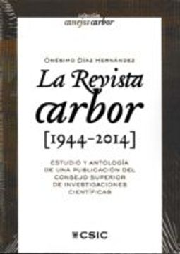 portada LA REVISTA ARBOR (1944-2014) (En papel)