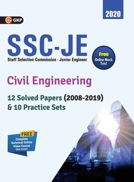 portada Ssc Je 2020: Civil Engineering - 12 Solved Paper (2008-19) & 10 Practice Sets