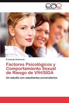 portada factores psicol gicos y comportamiento sexual de riesgo de vih/sida (in Spanish)