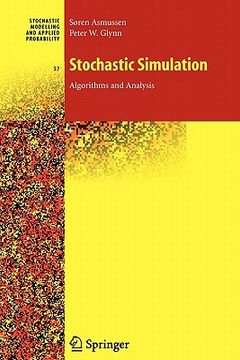 portada stochastic simulation: algorithms and analysis (en Inglés)