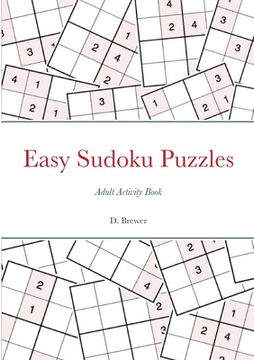 portada Easy Sudoku Puzzles, Adult Activity Book (en Inglés)