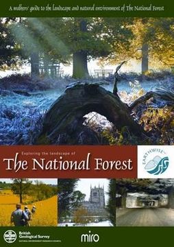 portada exploring the landscape of the national forest: a walker's guide to the landscape and natural environment of the national forest. (en Inglés)