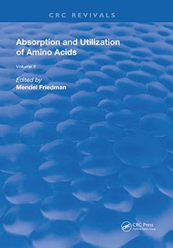 portada Absorption and Utilization of Amino Acids: Volume II
