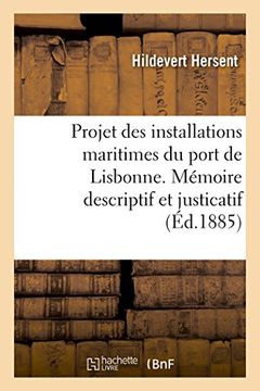 portada Projet des Installations Maritimes du Port de Lisbonne. Mémoire Descriptif et Justicatif (en Francés)