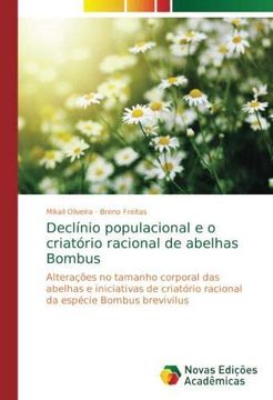 portada Declínio populacional e o criatório racional de abelhas Bombus: Alterações no tamanho corporal das abelhas e iniciativas de criatório racional da espécie Bombus brevivilus (Paperback) (en Portugués)