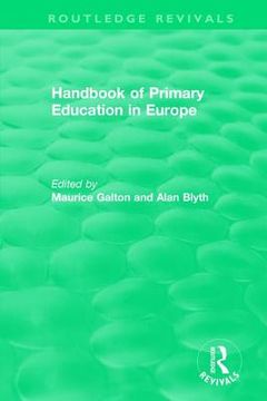 portada Handbook of Primary Education in Europe (1989) (Routledge Revivals)