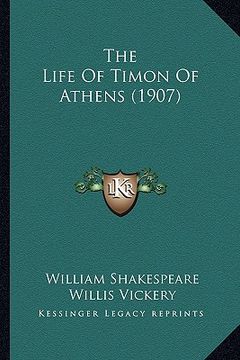 portada the life of timon of athens (1907) (in English)