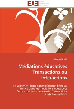 portada Mediations Educatives Transactions Ou Interactions