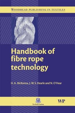 portada handbook of fibre rope technology (en Inglés)