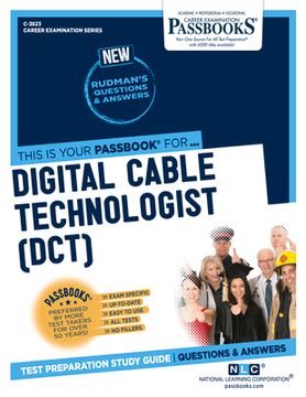 portada Digital Cable Technologist (Dct) (C-3823): Passbooks Study Guide Volume 3823 (in English)