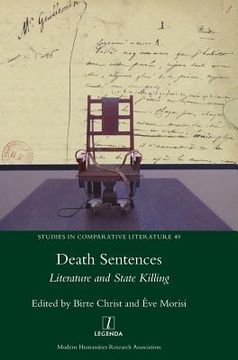 portada Death Sentences: Literature and State Killing (en Inglés)