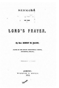portada Sermons on the Lord's prayer (en Inglés)