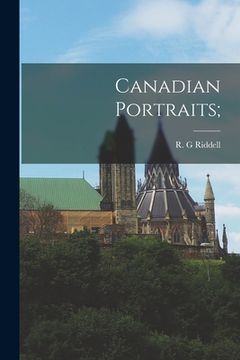 portada Canadian Portraits; (in English)