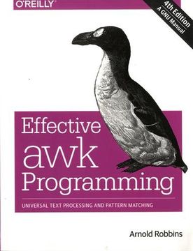 portada Effective awk Programming: Universal Text Processing and Pattern Matching (in English)
