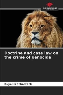 portada Doctrine and case law on the crime of genocide (en Inglés)