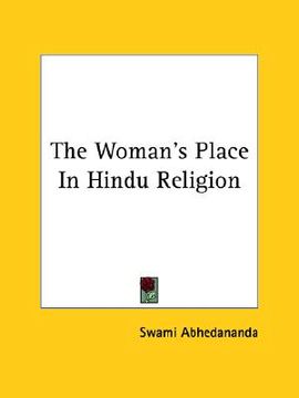 portada the woman's place in hindu religion