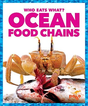 portada Ocean Food Chains (Who Eats What? ) (en Inglés)