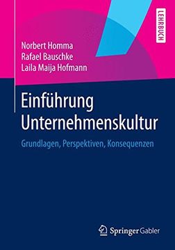 portada Einführung Unternehmenskultur: Grundlagen, Perspektiven, Konsequenzen