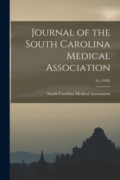 portada Journal of the South Carolina Medical Association; 34, (1938)