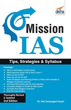 portada Mission IAS - Prelim/ Main Exam, Trends, How to prepare, Strategies, Tips & Detailed Syllabus 2nd Edition (en Inglés)
