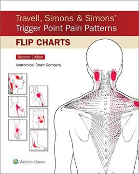 portada Travell, Simons & Simons' Trigger Point Pain Patterns Flip Charts (en Inglés)