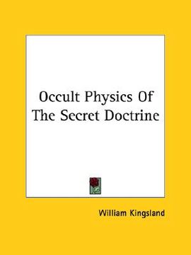 portada occult physics of the secret doctrine (en Inglés)