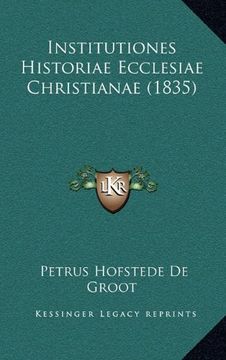 portada Institutiones Historiae Ecclesiae Christianae (1835) (in Spanish)