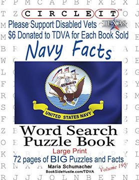 portada Circle it, United States Navy Facts, Word Search, Puzzle Book (in English)