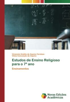 portada Estudos de Ensino Religioso Para o 7º ano: Ensinamentos