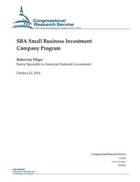 portada SBA Small Business Investment Company Program