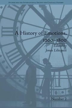 portada a history of emotions, 1200-1800 (en Inglés)
