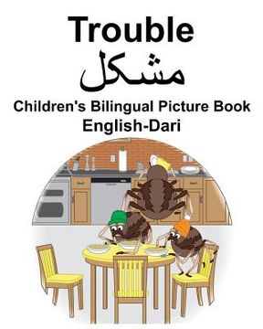 portada English-Dari Trouble Children's Bilingual Picture Book