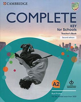 portada Complete key for Schools. For the Revised Exam From 2020. Teacher's Book. Per le Scuole Superiori. Con E-Book. Con Contenuto Digitale per Download (en Inglés)