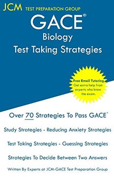 portada Gace Biology - Test Taking Strategies: Gace 026 Exam - Gace 027 Exam - Free Online Tutoring - new 2020 Edition - the Latest Strategies to Pass Your Exam. (en Inglés)