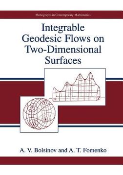 portada Integrable Geodesic Flows on Two-Dimensional Surfaces (en Inglés)